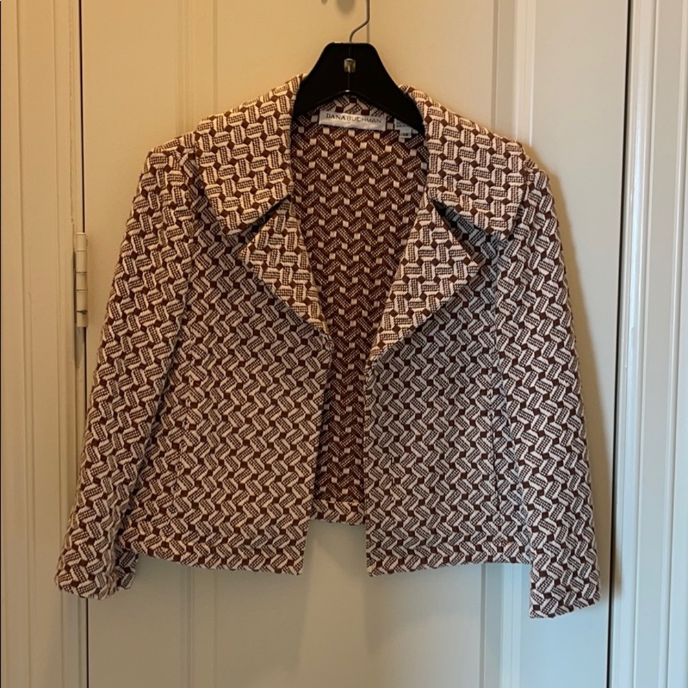 Dana Bachman cropped swing jacket
